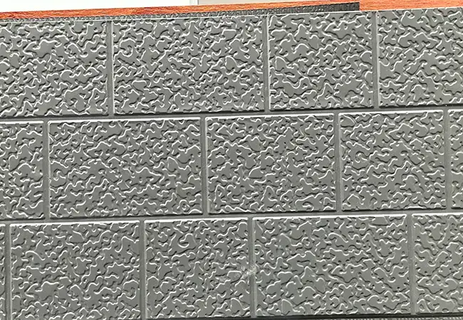Tablero exterior de aislamiento ignífugo